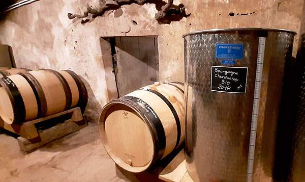 vinification mercurey bio